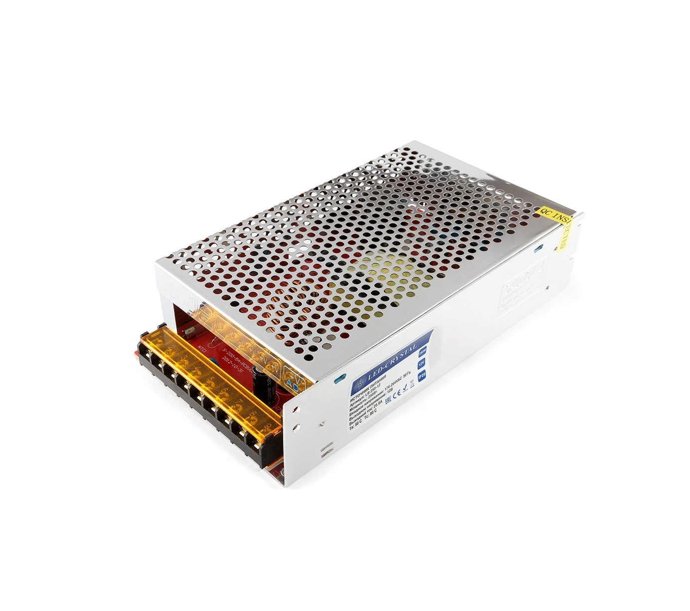 <span style="font-weight: bold;">ИСТОЧНИК ПИТАНИЯ 220/12В, 250Вт, IP20</span>