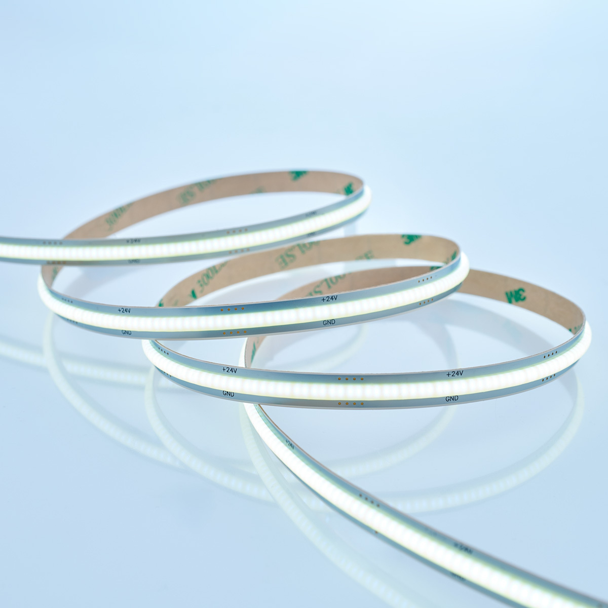 <span style="font-weight: bold;">СВЕТОДИОДНАЯ ЛЕНТА COB-528 LED/м, FREE CUT, 8ММ, 12Вт, 24В,&nbsp;CRi90</span>,&nbsp;<span style="font-weight: bold;">IP20, ХОЛОДНАЯ БЕЛАЯ</span>