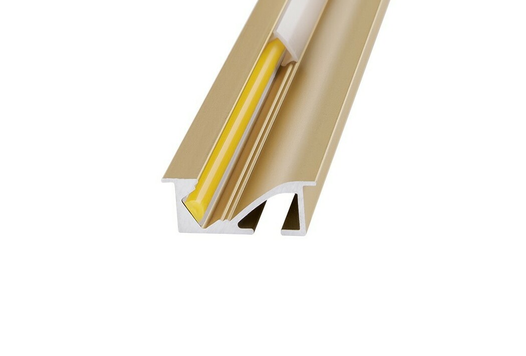 <span style="font-weight: bold;">алюминиевый Профиль 9х24х3000, ШАМПАНЬ&nbsp;</span>