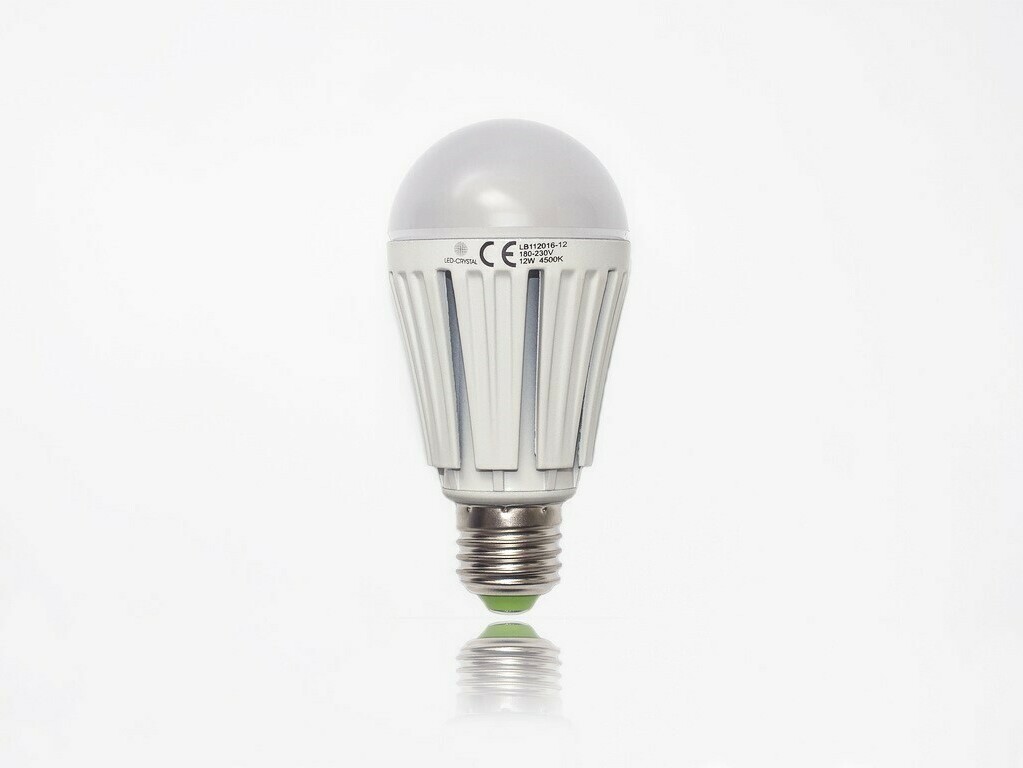<span style="font-weight: bold;">СВЕТОДИОДНАЯ лампа 12Вт, E27, ТЕПЛАЯ БЕЛАЯ</span><br>